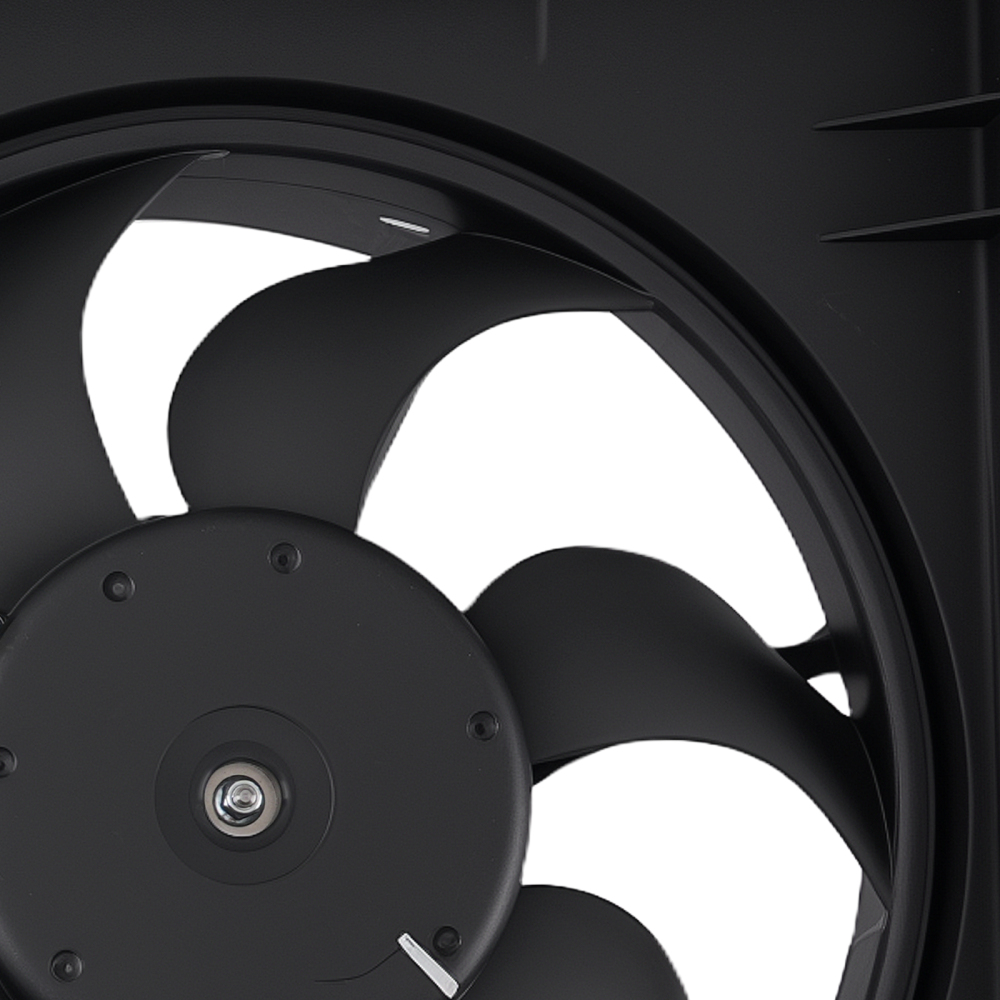 Cooling FanMotor Assembly compatible for Lincoln MKZ V6 3.5L 07-09 7H6Z8C607B