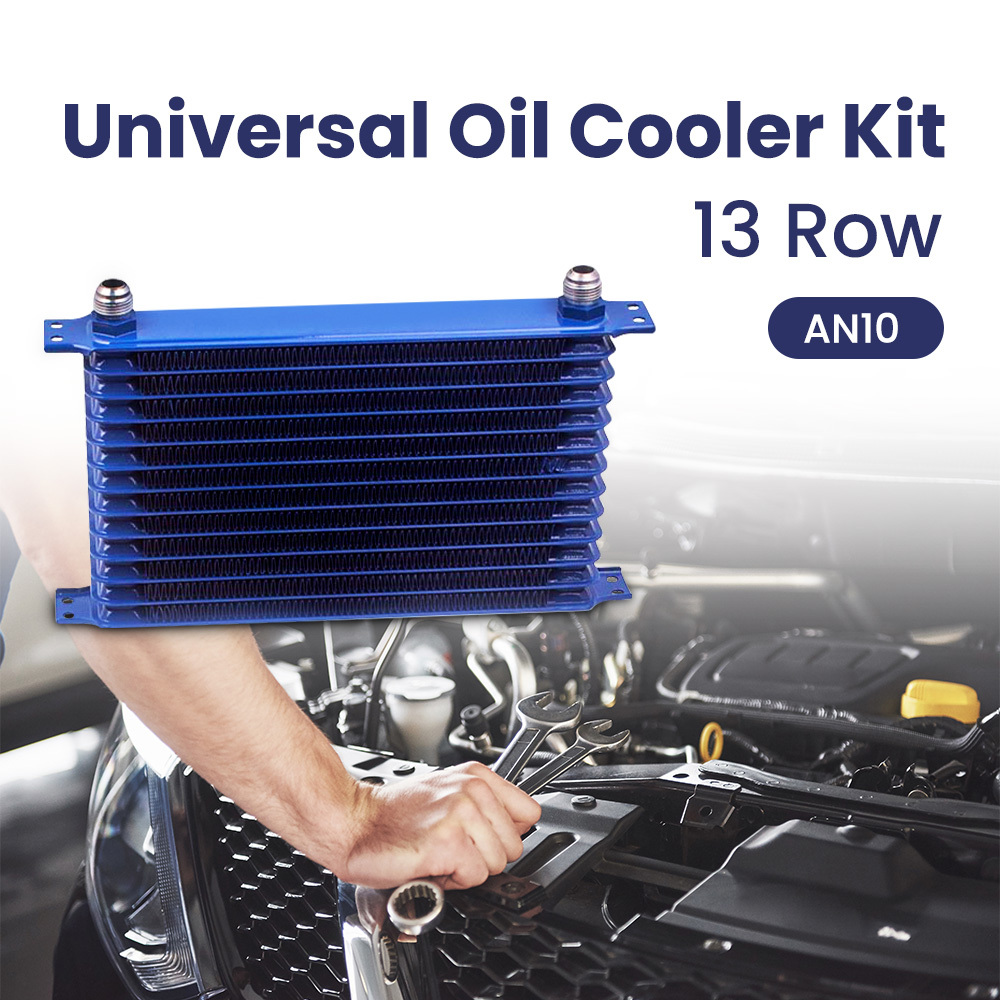 13 Row Trust Oil Cooler+ 7inch Electric cooling Fan