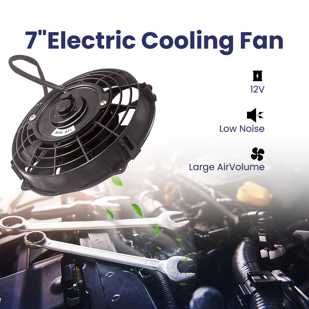 13 Row Trust Oil Cooler+ 7inch Electric cooling Fan