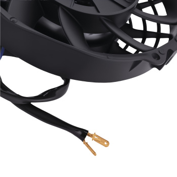 10-Blade Cooling Fan 8.27 for Universal Radiator Application 2900RPM Black