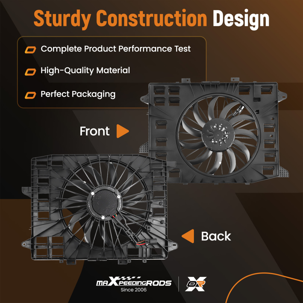 Cooling Fan compatible for Cadillac XT5 Compatible for Chevrolet Blazer 2020-2023 84595305 85159686