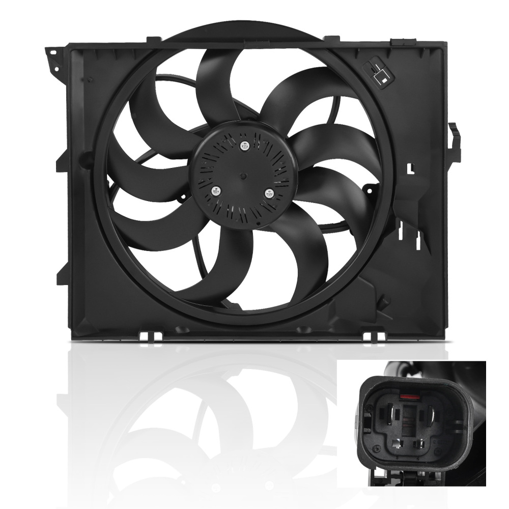 Cooling Fan compatible for BMW M3 2008 2009 2010-2013 17112283621 17 11 2 283 621
