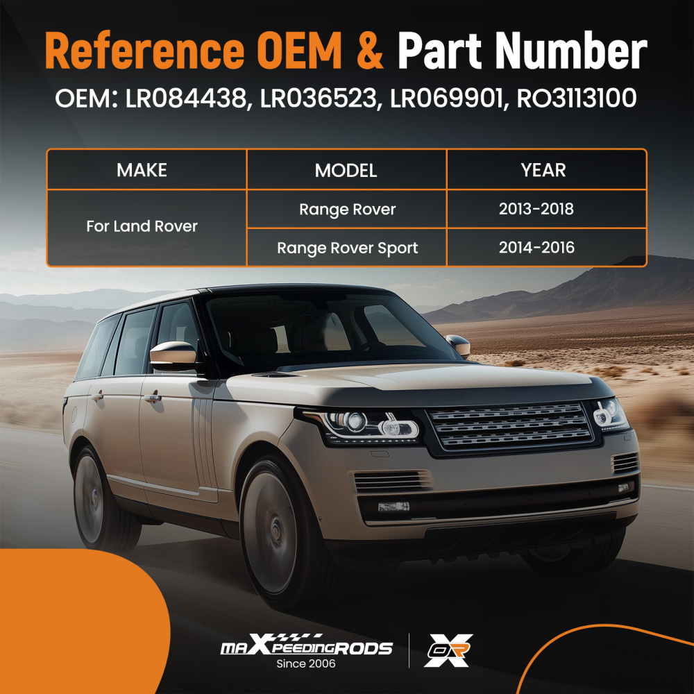 Cooling Fan compatible for Land Rover Range Rover 2013-2018 LR084438 LR069901 LR036523