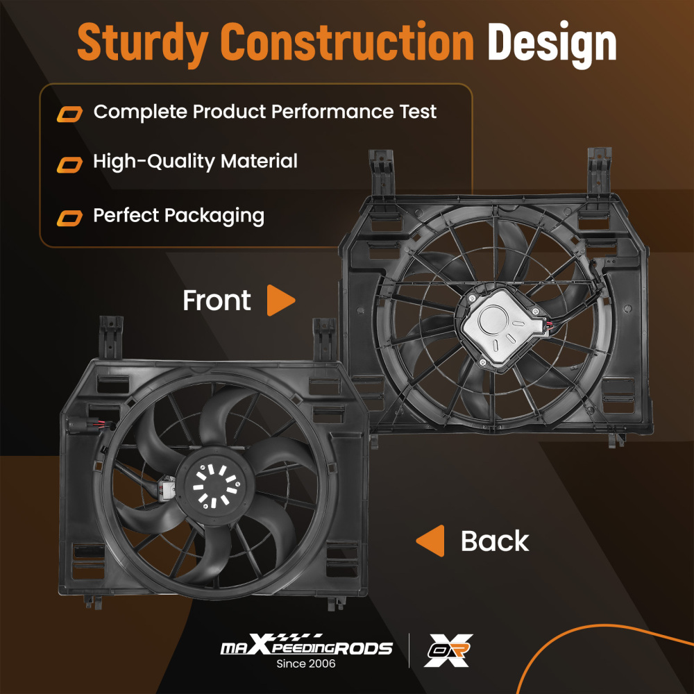 Cooling Fan compatible for Land Rover Range Rover 2013-2018 LR084438 LR069901 LR036523