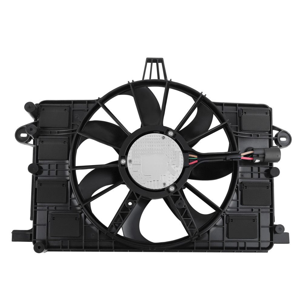 Radiator Cooling Fan Assembly compatible for Chevrolet Corvette 2014-2019 8448669784128343