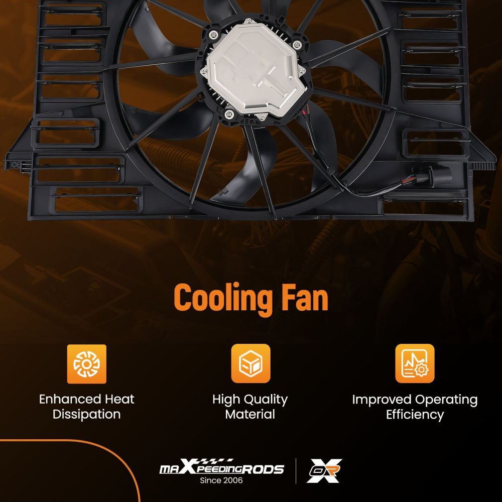 Electric Radiator Cooling Fan for Audi A4/A6 Quattro 2017-2021 8W0959455C