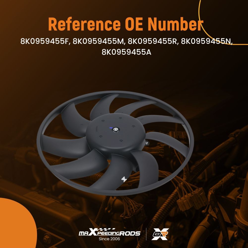 Ventilatore compatibile per Audi A4/A6/A7/Q5 2007-2018 8K0959455M 8K0959455F 8K0959455S