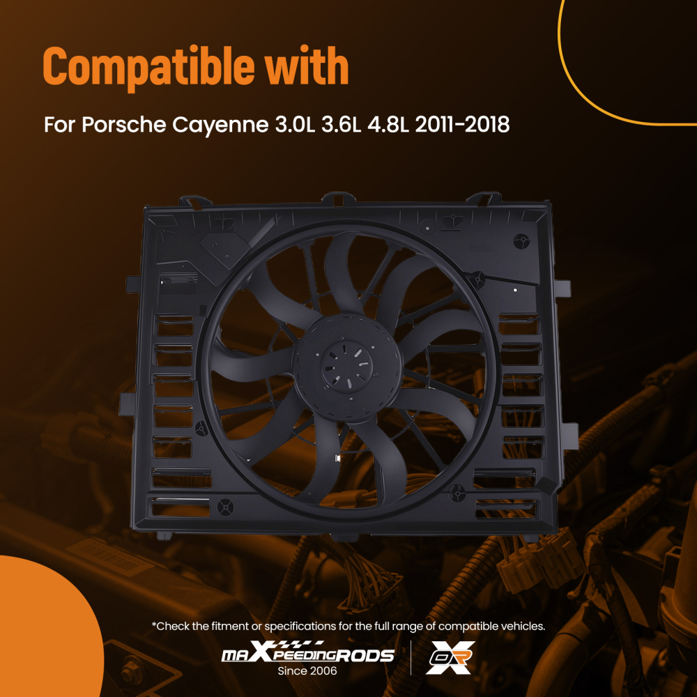 Gruppo Raffreddamento compatibile per Porsche Cayenne 11-18 95810606112 PO3115104