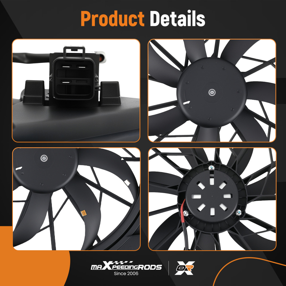 Radiator Cooling Fan compatible for Dodge Durango compatible for Jeep Grand Cherokee 621-498 AM67008A