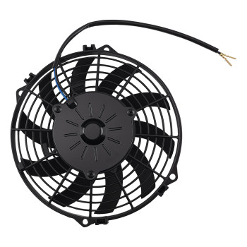 80W Cooling Fan Assembly 9 IN 12V Universal Electric Radiator Performance