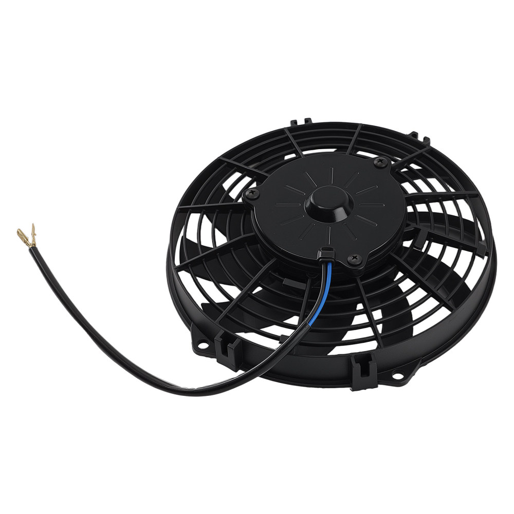 80W Cooling Fan Assembly 9 IN 12V Universal Electric Radiator Performance