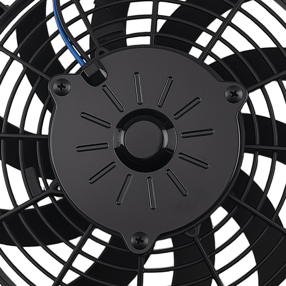 80W Cooling Fan Assembly 9 IN 12V Universal Electric Radiator Performance