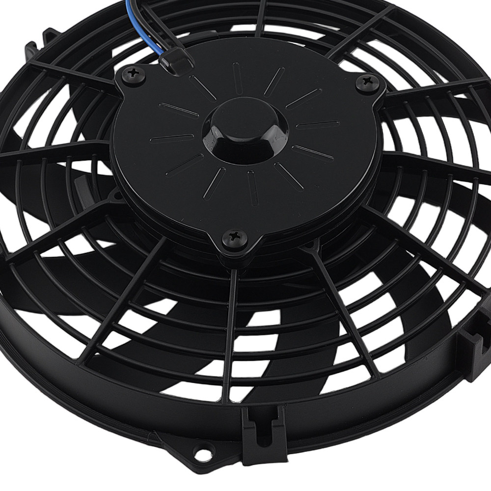 80W Cooling Fan Assembly 9 IN 12V Universal Electric Radiator Performance