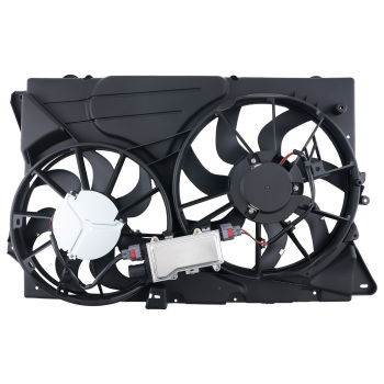 Cooling Fan Assembly compatible for Ford Explorer 2011-2012 FO3115187 BA8Z8C607G 240W