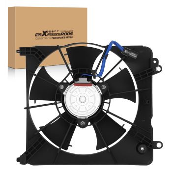 Electric Radiator Cooling Fan compatible for Honda 2009-2014 19015RB0004 240W 2 Pins
