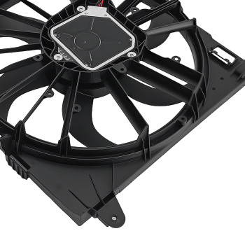 Cooling Fan Assembly compatible for Jaguar XF 2013-2014 C2D38736 240W Plastic
