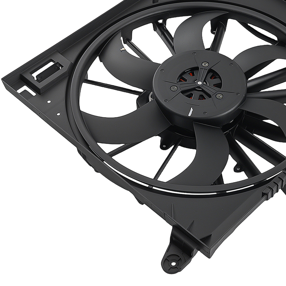 Cooling Fan Assembly compatible for Jaguar XF 2013-2014 C2D38736 240W Plastic