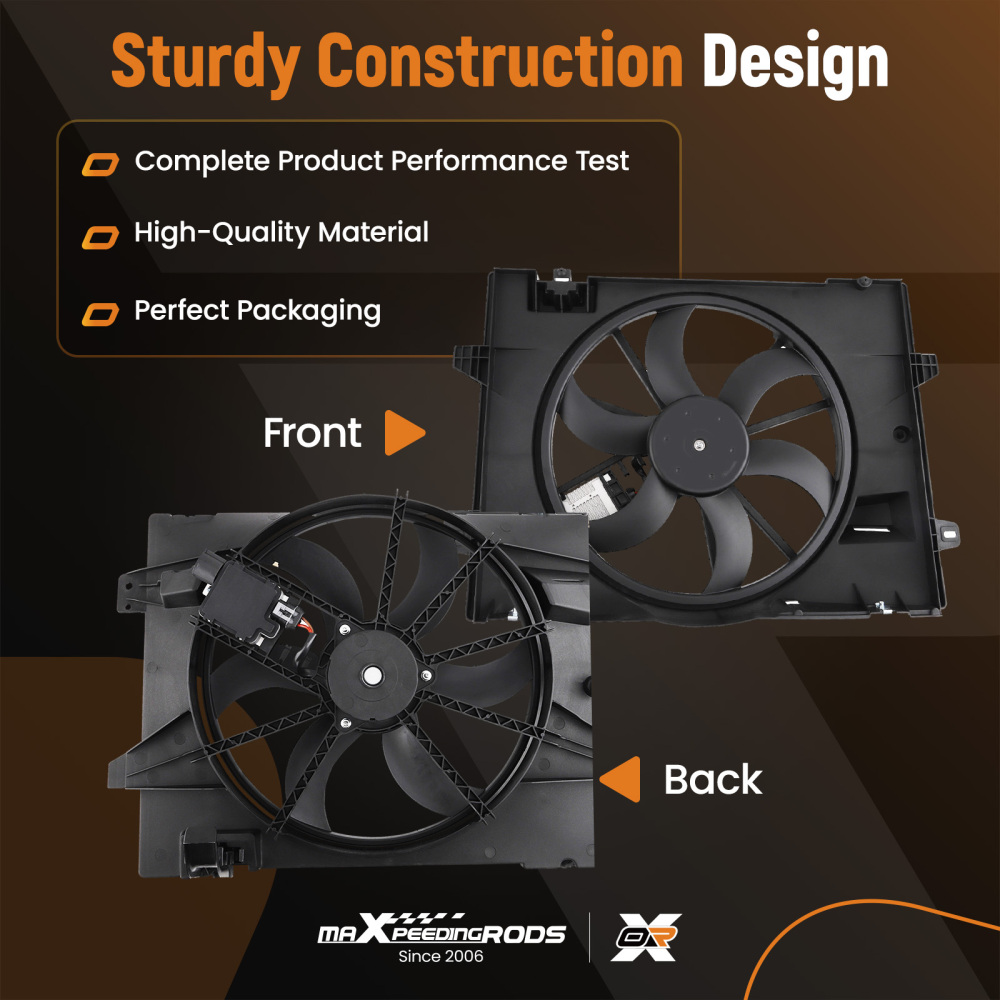 Radiator Cooling Fan compatible for Lincoln Town Carfor compatible for Ford Crown Victoria 2005-2011