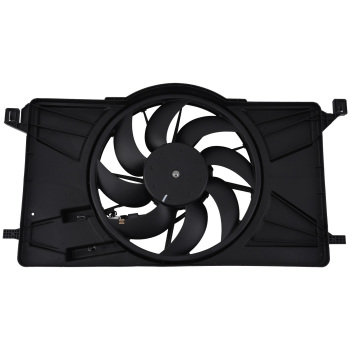 Electric Radiator Cooling Fan compatible for Ford Focus 1.0L/2.0L/2.3L 2012-2018 BV6Z8C607K