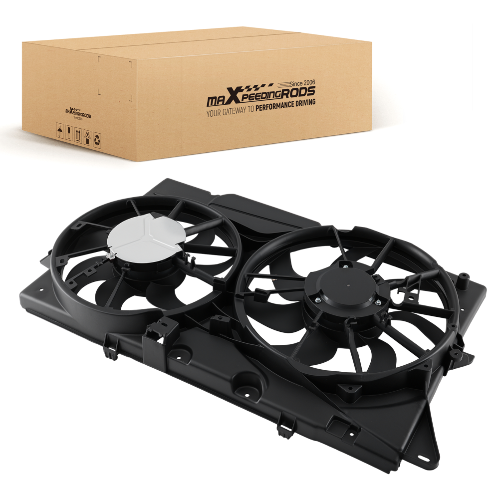 Cooling Fan Assembly compatible for Ford Taurus 2013-2019 DG1Z8C607G 240W 2 Pins