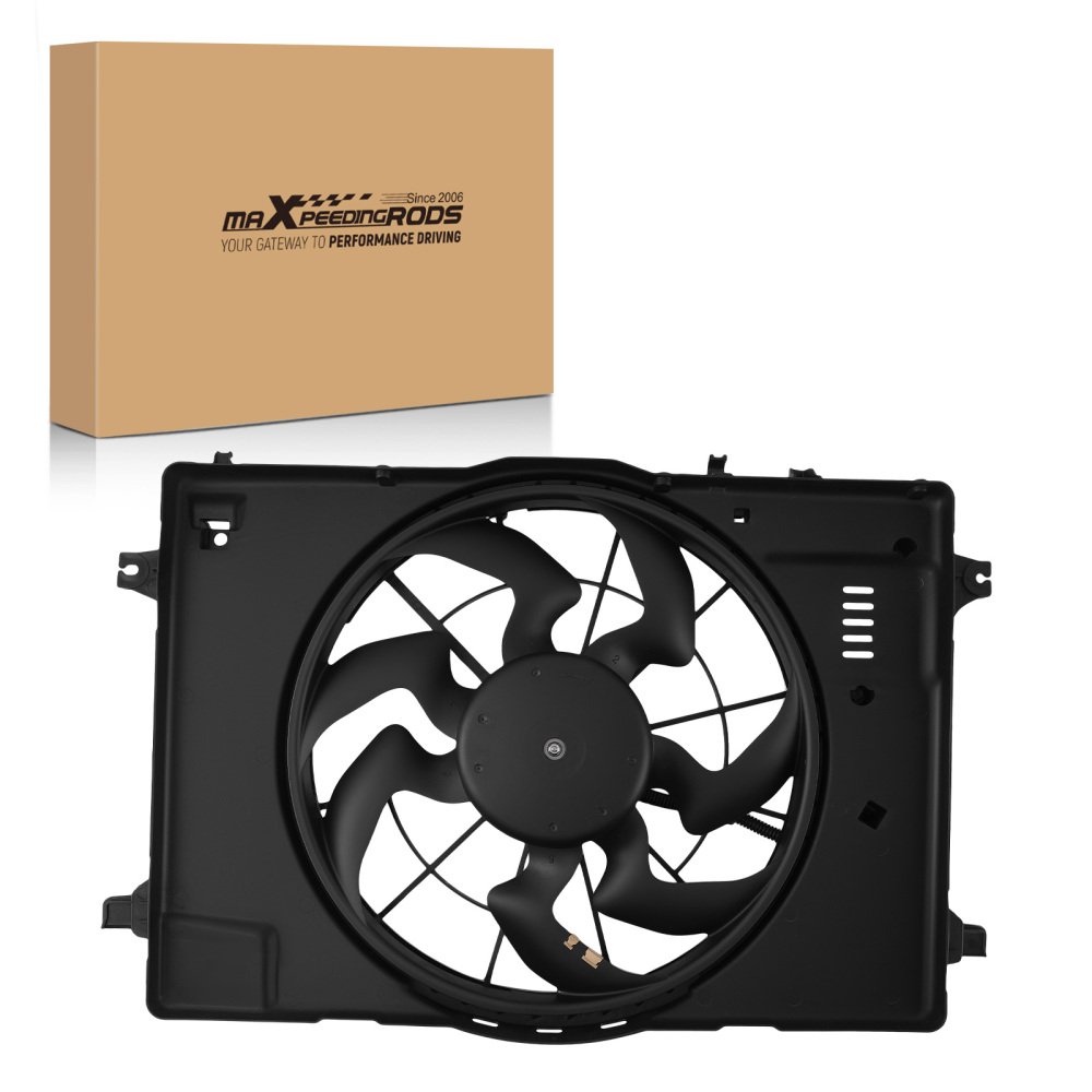 240W Cooling Fan Assembly compatible for Hyundai Ioniq 17-22 25380-G2000 Direct Fit