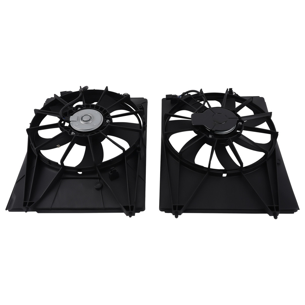 2x Radiator Cooling Fan Kit compatible for Acura MDX compatible for Honda Pilot 2014-2022 190155J6A01