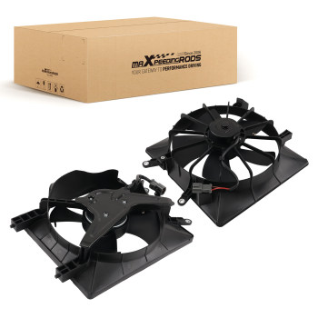 Cooling Fan Assembly compatible for Honda Civic 2001-2005 19000PLF513 19015PMMA51