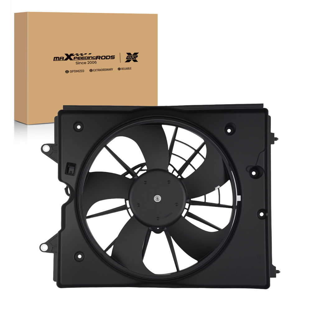 Left Electric Radiator Cooling Fan compatible for Honda Odyssey V6 3.5L 18-2023 19020RV0A01