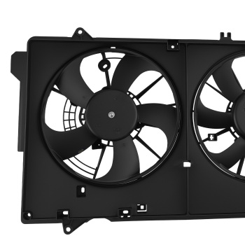 Radiator Condenser Cooling Fan Assembly compatible for Mazda CX-5 2013-2016 PE0115150 119W