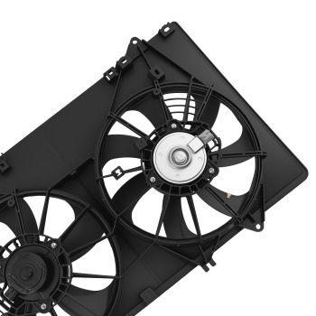 Radiator Condenser Cooling Fan Assembly compatible for Mazda CX-5 2013-2016 PE0115150 119W