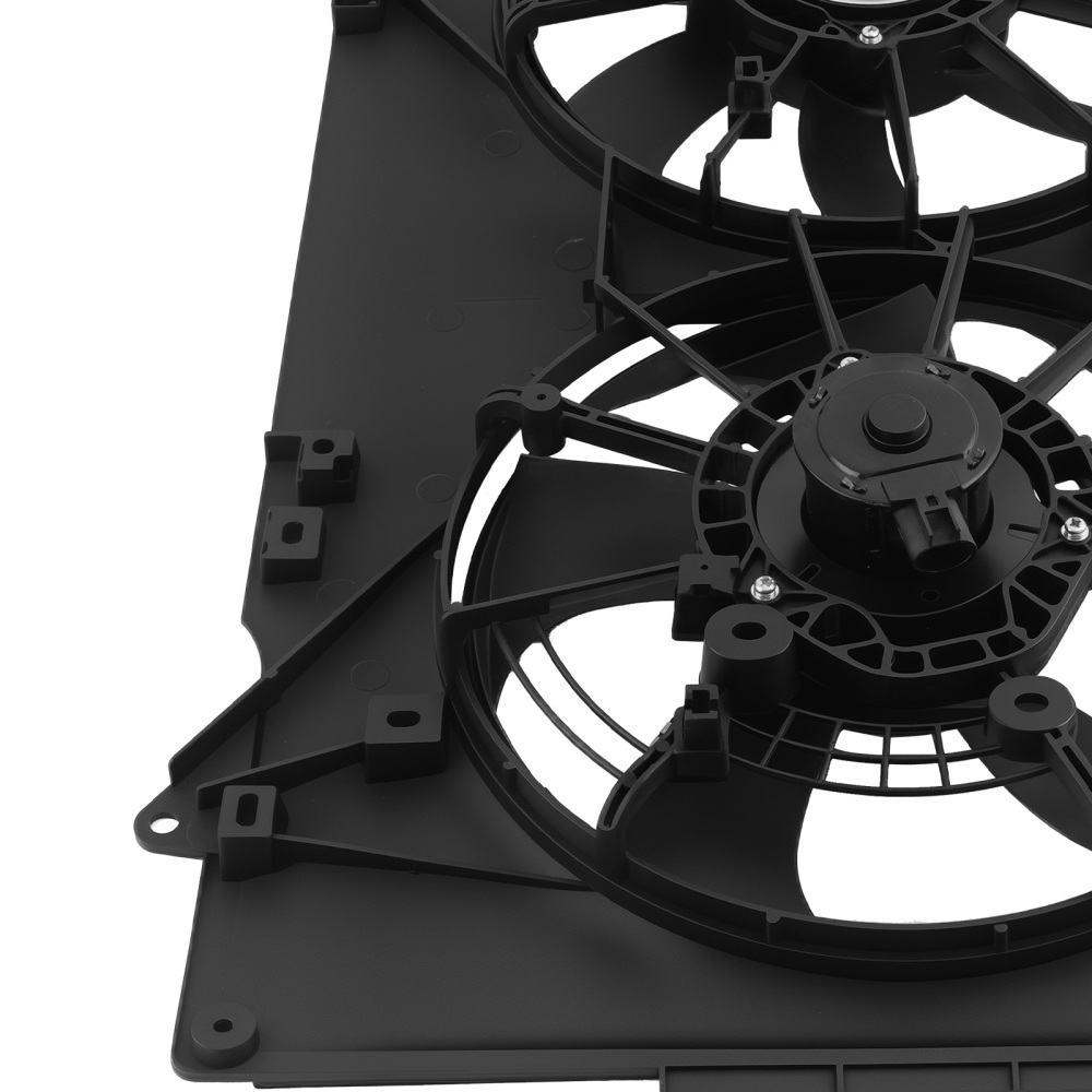 Radiator Condenser Cooling Fan Assembly compatible for Mazda CX-5 2013-2016 PE0115150 119W