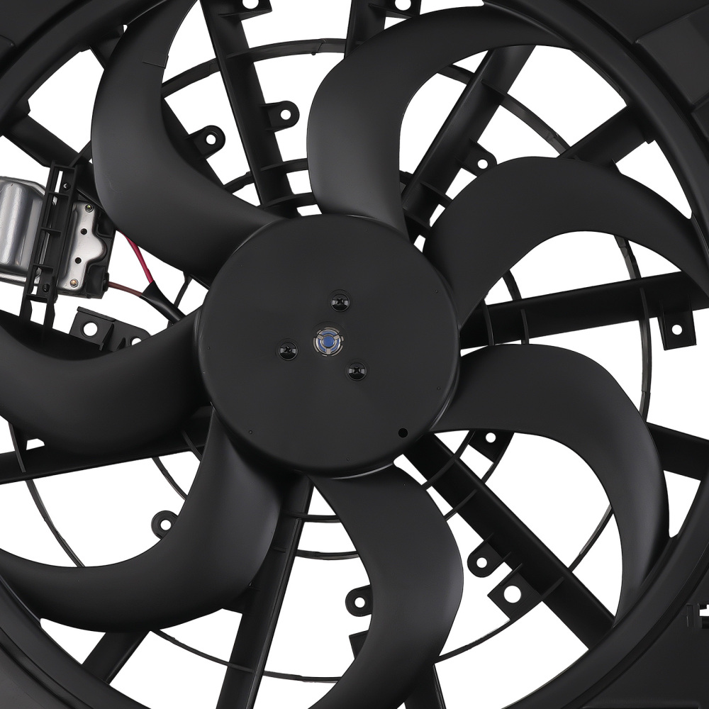 Cooling Fan compatible for Jaguar XE XF 2016 2017 2018 2019 T2H20465 240W 4-Pin 7-Blade