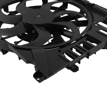 Cooling Fan compatible for Jaguar XE XF 2016 2017 2018 2019 T2H20465 240W 4-Pin 7-Blade