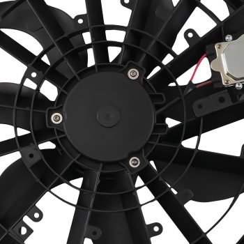 Cooling Fan compatible for Jaguar XE XF 2016 2017 2018 2019 T2H20465 240W 4-Pin 7-Blade