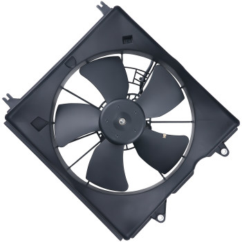 Cooling Fan 2 Pins compatible for Acura RDX SH-AWD 2.3L 2010-2012 19020RWCA01 Plastic