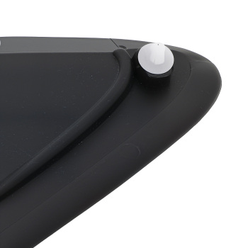 Mirror Applique Flag Trim Right compatible for Chevrolet Cruze 2016-2019 84106816 Black