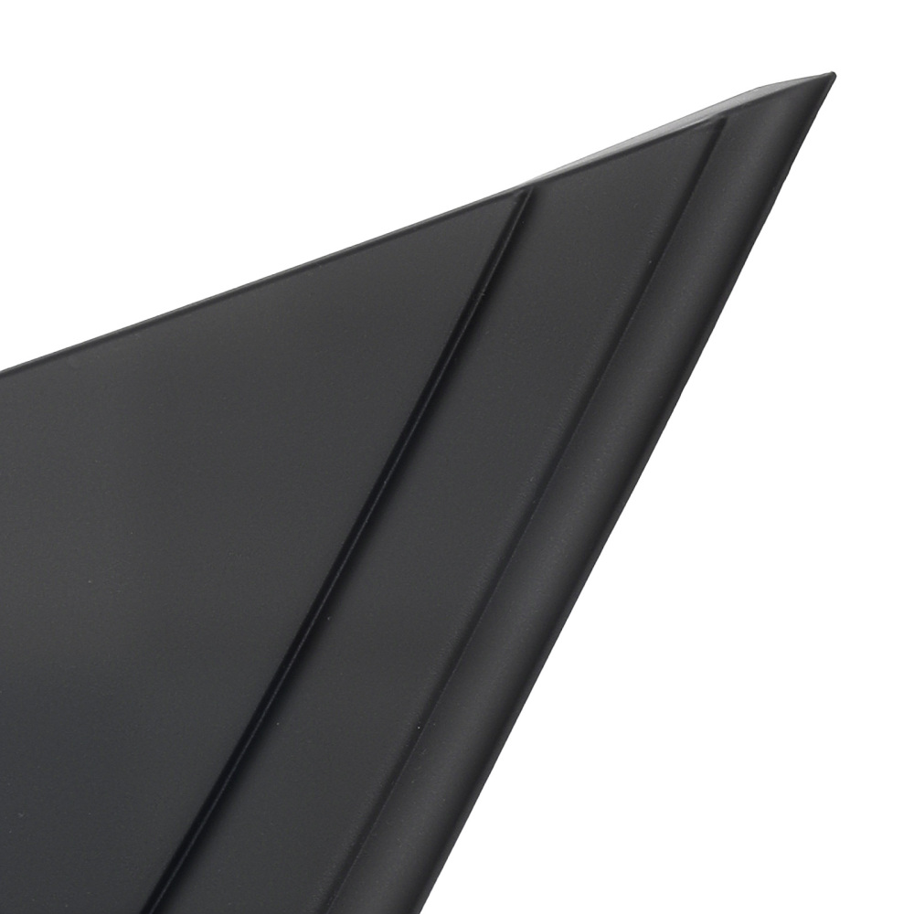 Mirror Applique Flag Trim Right compatible for Chevrolet Cruze 2016-2019 84106816 Black