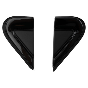 Corner-Window Mirror Molding Trim compatible for Dodge Dart 2012-2016 Black
