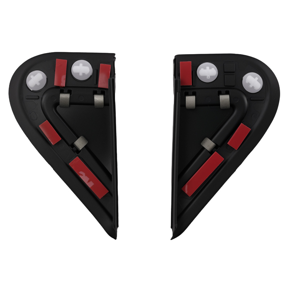 Corner-Window Mirror Molding Trim compatible for Dodge Dart 2012-2016 Black