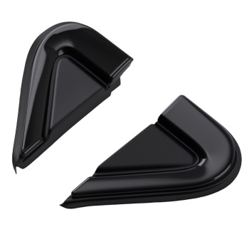 Corner-Window Mirror Molding Trim compatible for Dodge Dart 2012-2016 Black
