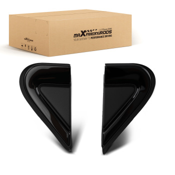 Corner-Window Mirror Molding Trim compatible for Dodge Dart 2012-2016 Black