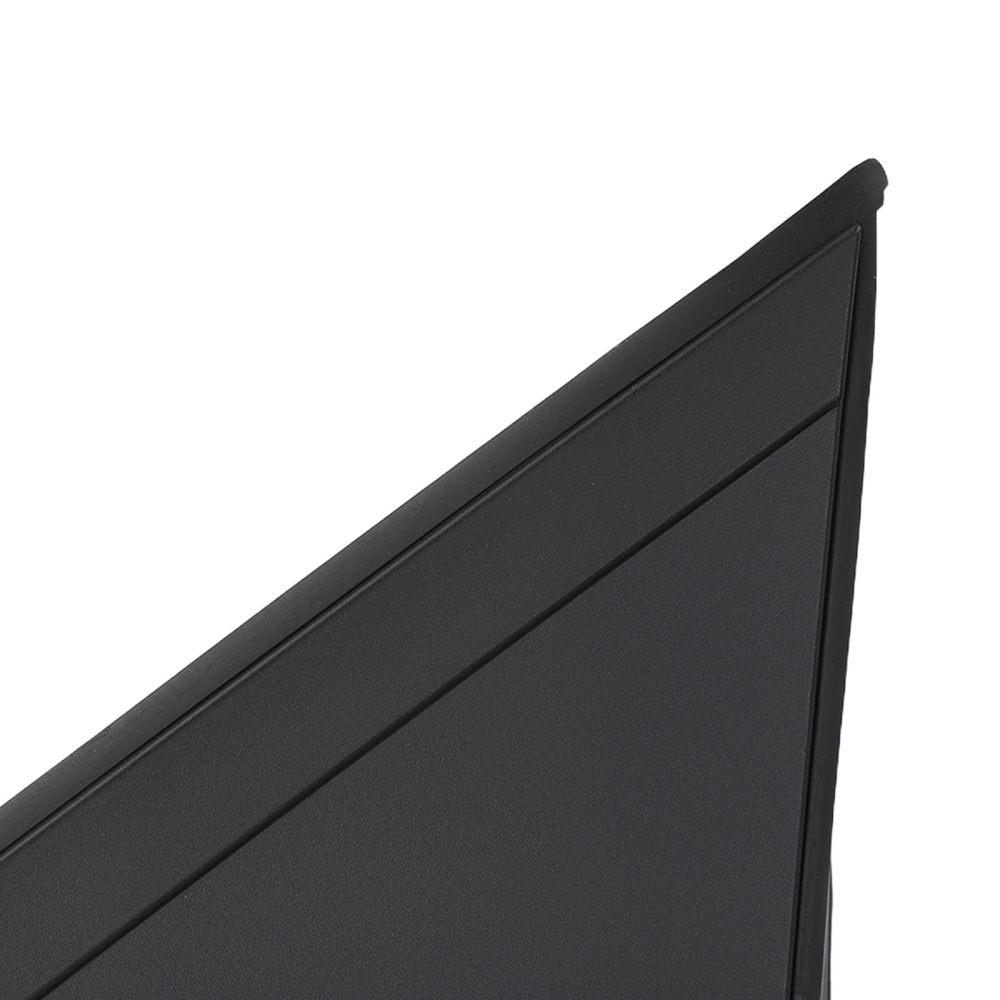 Black Left Mirror Flag Applique compatible for Dodge Caravan 2008-2019 1BE431XFAB