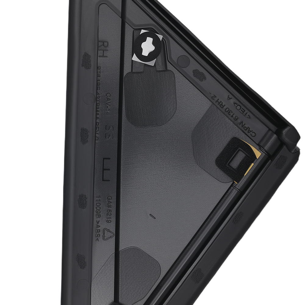 Mirror Applique Flag Trim Right compatible for Dodge Caravan 2008-2019 1BE421XFAA