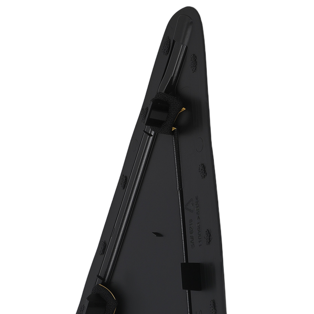 Mirror Applique Flag Trim Right compatible for Dodge Caravan 2008-2019 1BE421XFAA