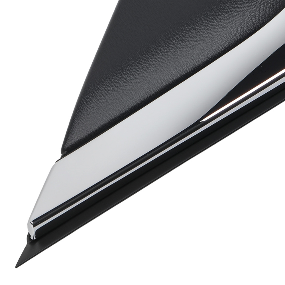 Left Mirror Applique Flag compatible for Chrysler 200 2015-2017 5NJ511XFAB Black