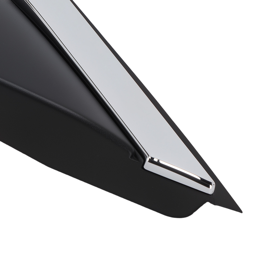 Left Mirror Applique Flag compatible for Chrysler 200 2015-2017 5NJ511XFAB Black