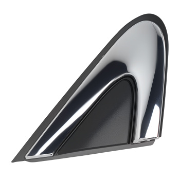 Mirror Applique Right compatible for Chrysler 200 2015-2017 5NJ501XFAB 5NJ501XFAA