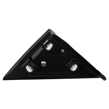 Left Mirror Flag Applique compatible for Hyundai Santa Fe 2013-19 Black 861802W000