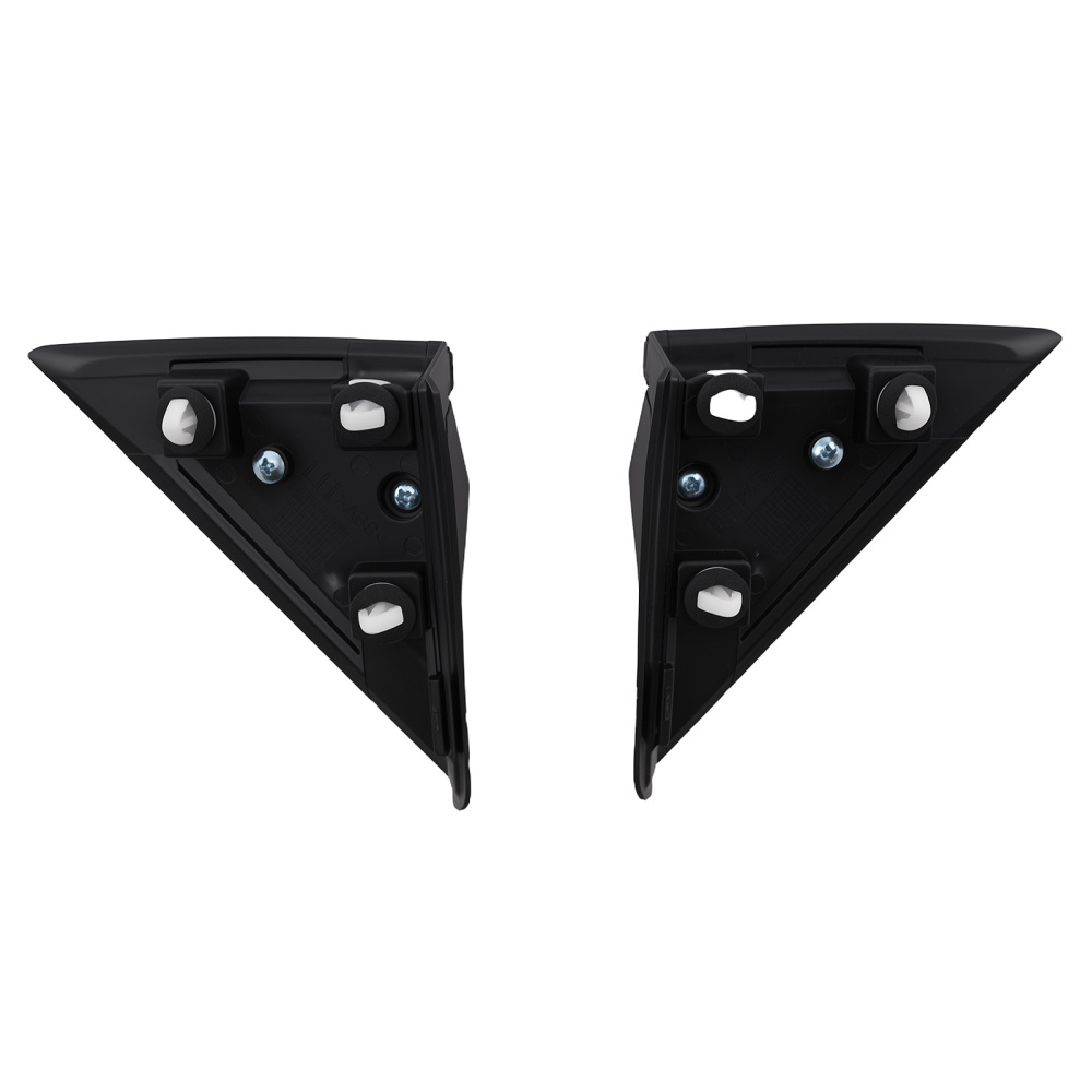 Fender Pillar Trim Mirror Corner Molding compatible for Hyundai Santa Fe XL 3.3L 2013-2019