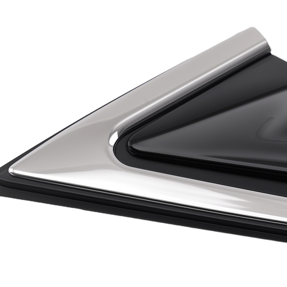 Fender Pillar Trim Mirror Corner Molding compatible for Hyundai Santa Fe XL 3.3L 2013-2019